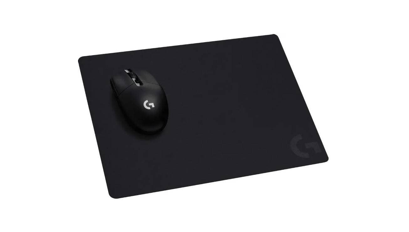 Logitech Коврик игровой для мыши G240 Gaming Mouse Pad, 340 x 280 x 1 мм, чёрный.