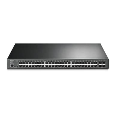 TP-Link SG3452P Omada 48‑портовый гигабитный управляемый PoE-коммутатор L2 с 4 SFP‑слотами