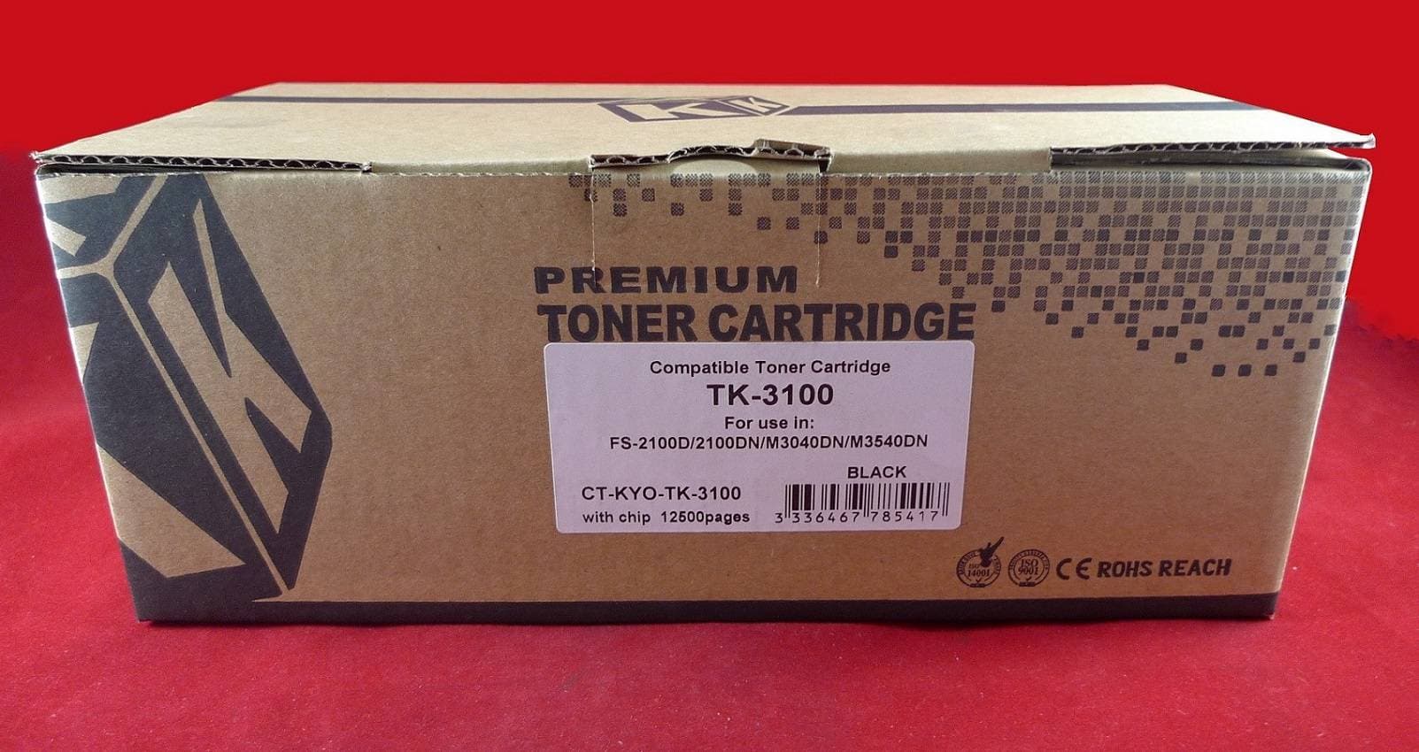 Тонер-картридж для Kyocera FS-2100D/2100DN/M3040DN/M3540DN TK-3100 12.5K ELP Imaging®