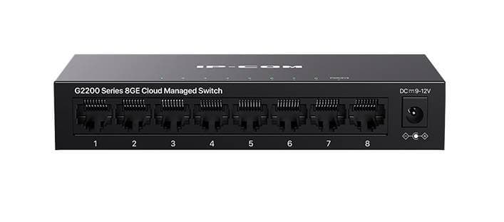 IP-COM G2208D WEB Smart Коммутатор настольный 8-Ports 10/100/1000 Base-T Gigabit Switch