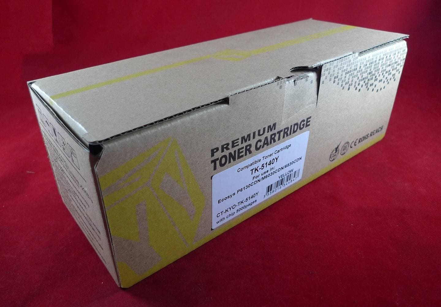 Тонер-картридж для Kyocera Ecosys P6130cdn/M6030cdn/6530cdn TK-5140Y yellow 5K ELP Imaging®