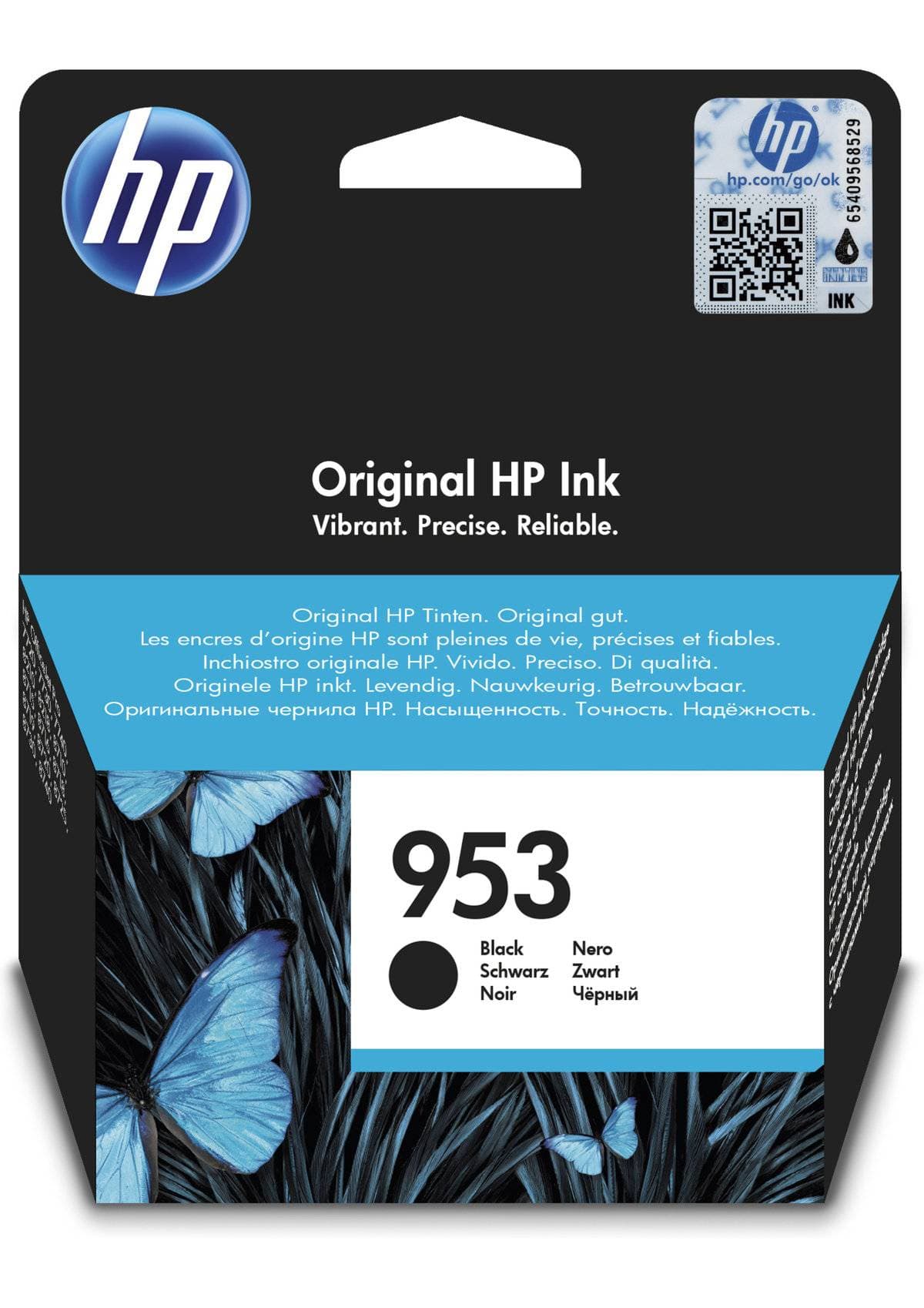 Картридж HP 953 струйный черный (900 стр)