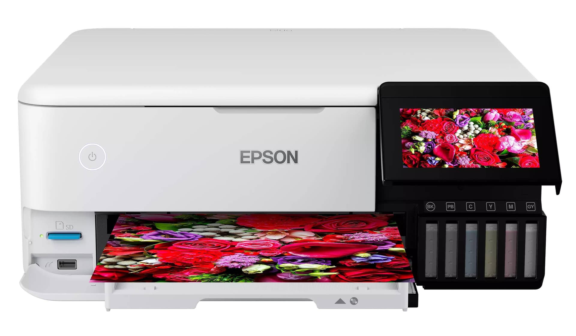 МФУ Epson EcoTank L8160 А4/ 6 цв./ USB, Ethernet, Wi-Fi бел C11CJ20404/ C11CJ20503/ C11CJ20403