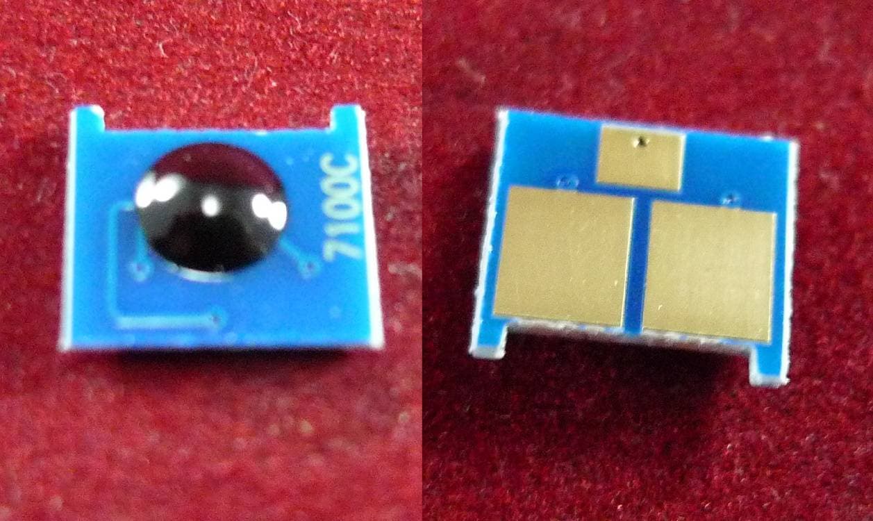 Чип Canon i-SENSYS LBP7100Cn/7110Cw, MF623Cn/628Cw/8230Cn/8280Cw (731/6271B002) Cyan, 1.5K ELP Imaging®