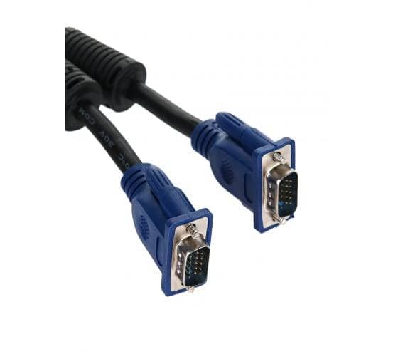 Кабель соединительный SVGA (15m/15m) 10m 2 фильтра TV-COM <QCG341AD-10M>