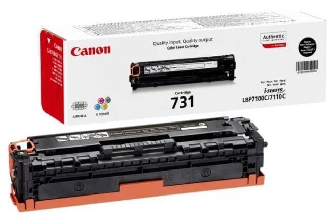 Картридж CANON 731 BK черный 1400 стр