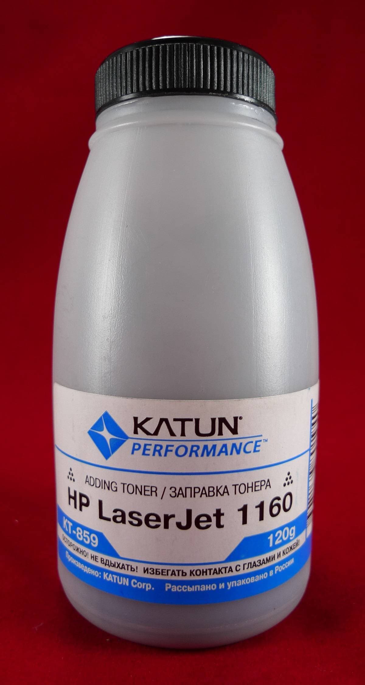Тонер для картриджей Q5949A, CRG-708 (фл. 120г) Katun фас.Россия
