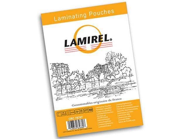 Lamirel Пленка для ламинирования LA-78767 (83х113мм, 125мкм, 100 шт.)