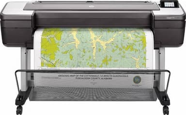 HP DesignJet T1700 44-in PostScript Printer (2 года гарантии) (44"/1118mm, 6 colors, 4Gb (128Gb вирт), 500Gb EncrHDD, полистовая и рулонная подача, PostScript/PCL3/HP-GL/2, Gigabit LAN, СТЕНД)