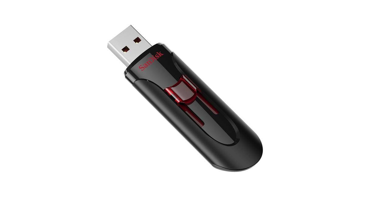 SanDisk Cruzer Glide CZ600 USB-накопитель 32ГБ USB 3.0 черный