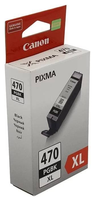 Картридж струйный Canon PGI-470PGbK XL (0321C001) черный (22 мл, 500 стр.) для Canon Pixma iP7240/MG5440/MG5740/MG6340/MG6840/MG7740/TS5040/TS6040/TS8040/TS9040