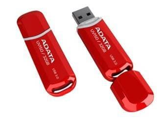 Флэш-диск USB 3.0 64Gb A-Data UV150 <AUV150-64G-RRD> Red