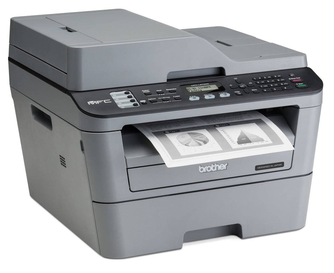 Многофункциональное устройство Brother MFC-L2700DWR A4, 26 стр/мин, факс, GDI, дуплекс + строго 1 шт TN2335 или TN2375