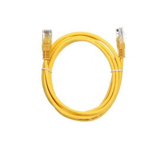 Патчкорд литой Aopen/Qust UTP кат.5е 2м желтый <ANP511_2M_Y>