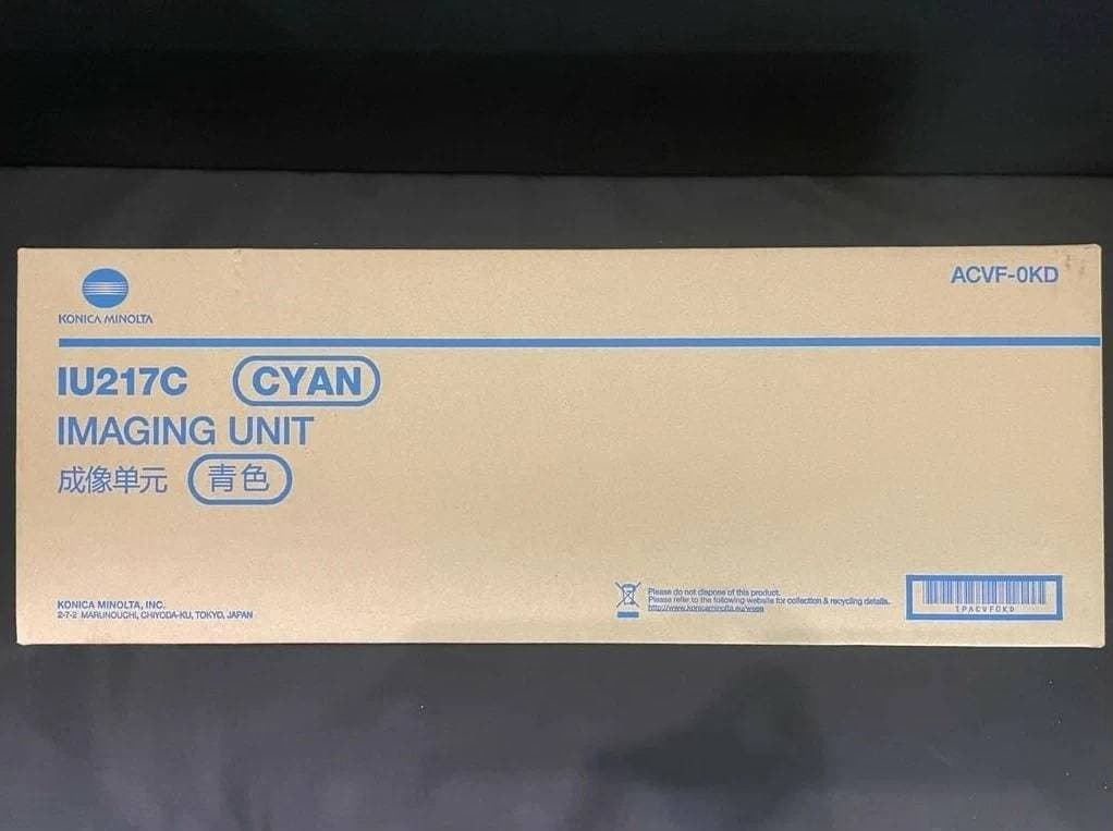 Блок проявки IU-217C Konica Minolta bizhub C257 синий (Original)