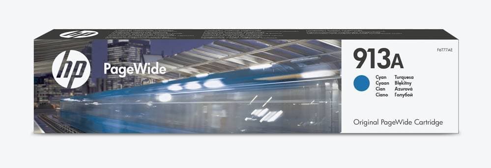 Картридж HP 913A струйный голубой (3000 стр)