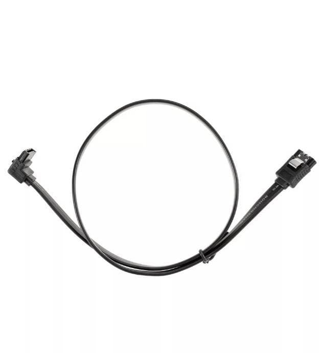 Кабель SATA M --SATA M 3.0V 7 pin угловой разъем Telecom 0.5m