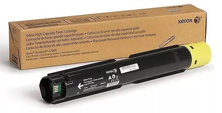 Картридж лазерный Xerox 106R03766 желтый для Xerox VersaLink C7000 (10100 стр)(Channels)