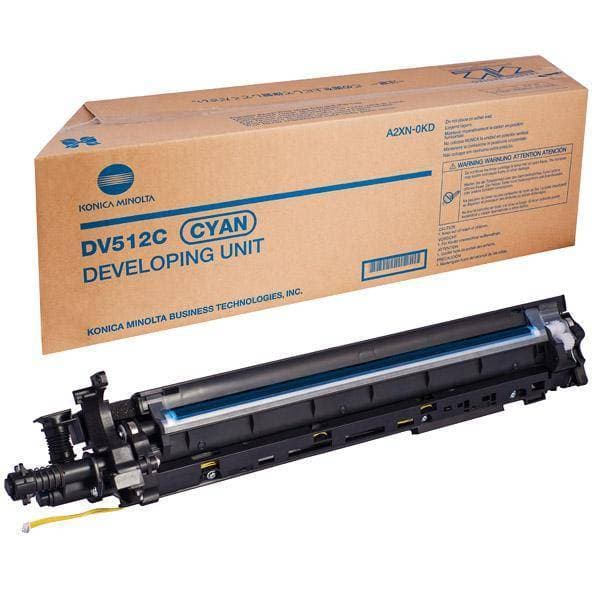 Блок проявки Konica-Minolta bizhub C224/284/364/454/554 синий DV-512C