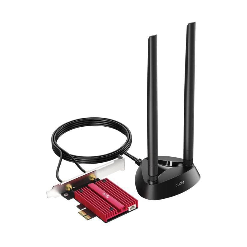CUDY <WE9300S> BE9300 Tri-Band Wi-Fi 7/Bluetooth 5.4 PCI-Ex1 Adapter
