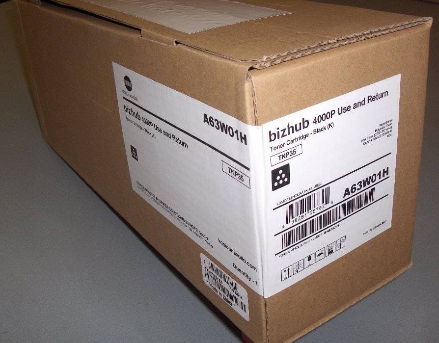 Тонер-картридж Konica-Minolta bizhub 4000P TNP-35 20k возвратный A63W01H