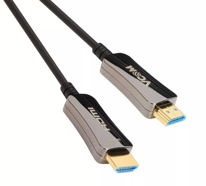 Кабель/ Активный оптический кабель HDMI 19M/M,ver. 2.0, 4K@60 Hz 15m VCOM <D3742A-15M>