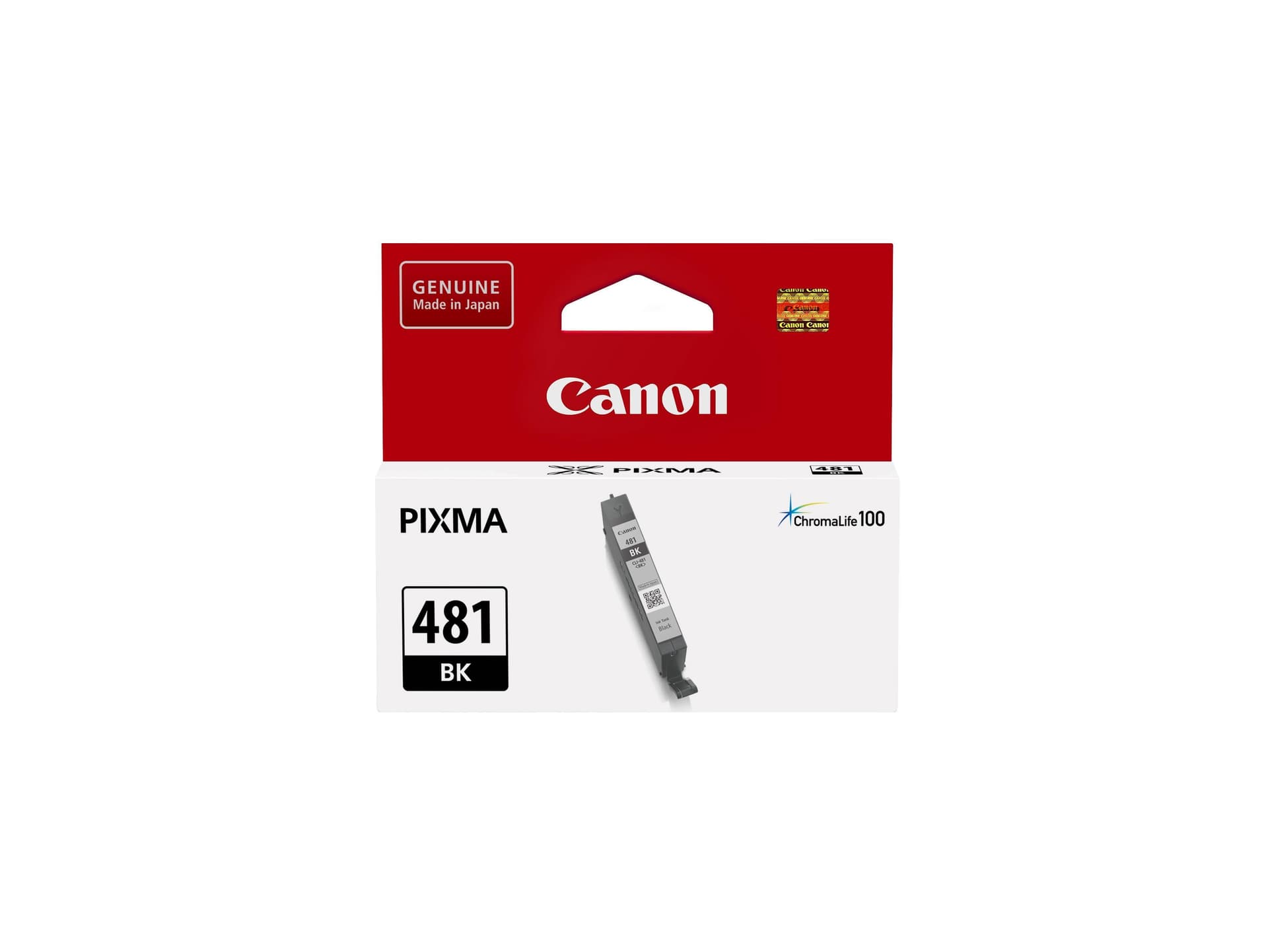 Картридж CANON CLI-481 BK чёрный, 750 стр