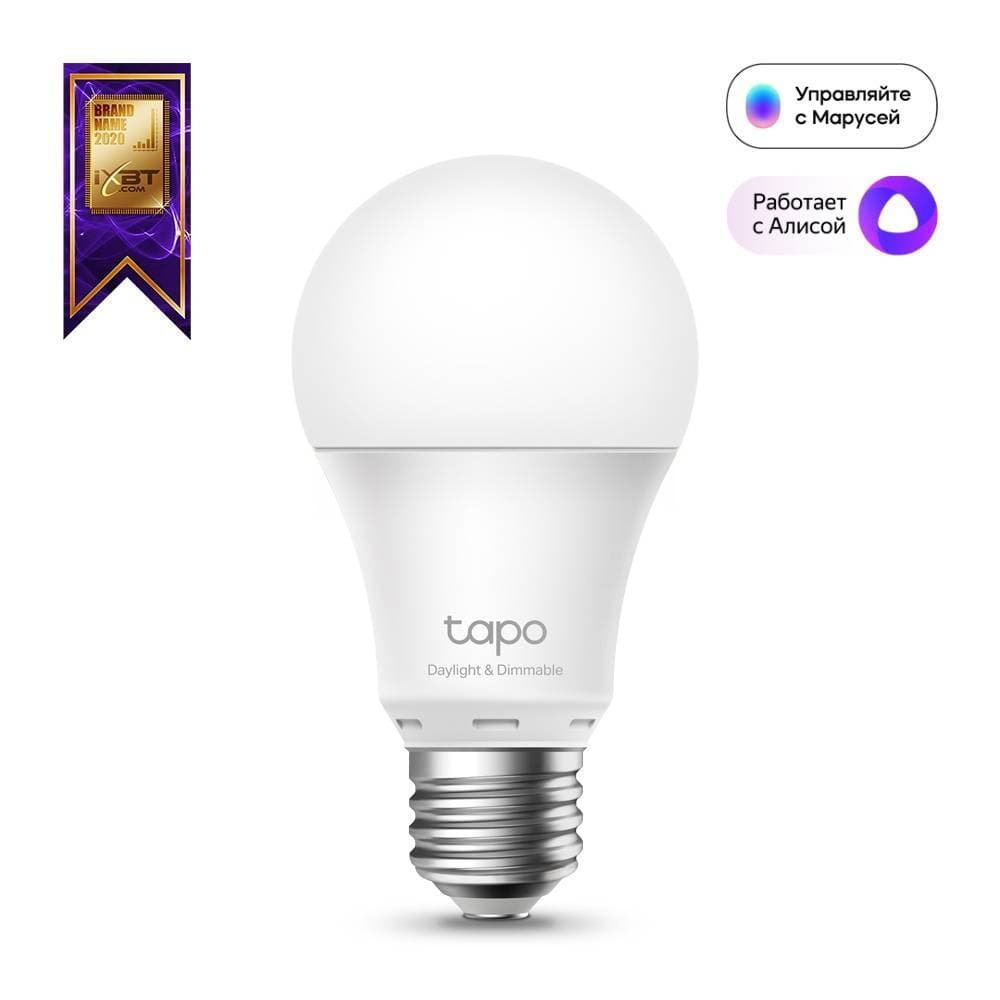 Умная Wi-Fi лампа Smart Wi-Fi Light Bulb, Daylight & Diммable, SPEC: 2.4 GHz, IEEE 802.11b/g/n