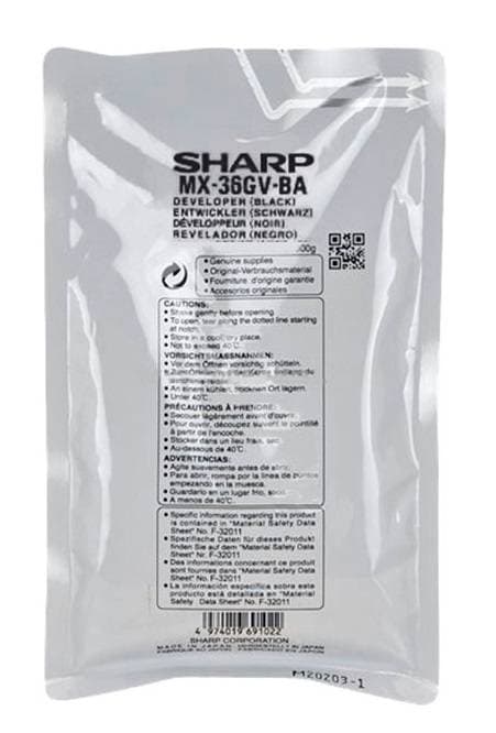 Девелопер SHARP MX36GVBA черный 120 000 страниц