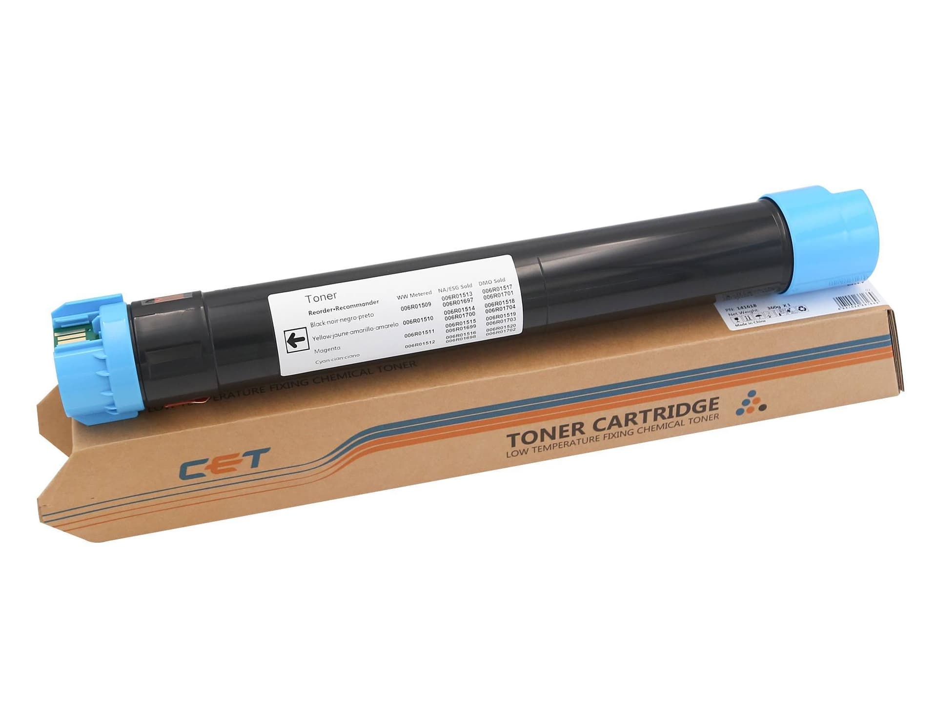 -/ Тонер-картридж (CPT, CE08) 006R01702 для XEROX AltaLink C8030/C8035/C8045 (CET) Cyan, (SA/E.EU)
