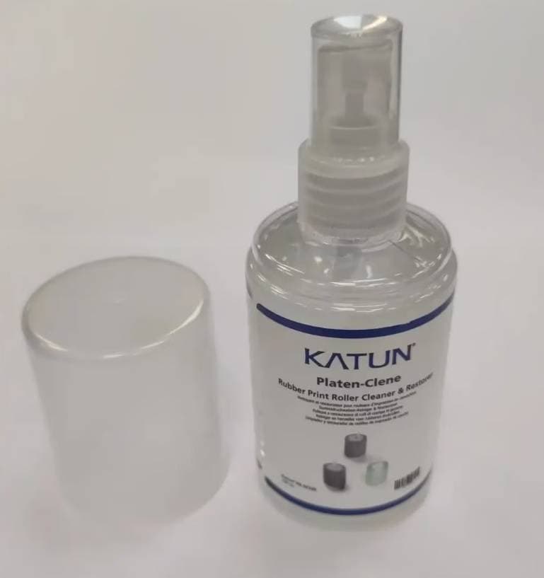 NEW Средство для очистки и восстановления резиновых поверхностей Platenclene (Katun) флакон/100мл.