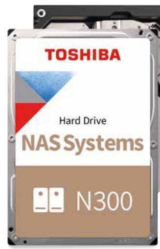 Жесткий диск 6 TB Toshiba HDWG760EZSTA N300 3.5", SATA3, 6Gb/s, 7200 RPM, 512Mb