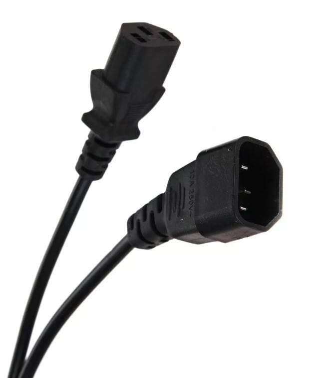 Кабель монитор - компьютер 1.8 метра 220V (UPS -> устройство) <VDE> 3G*0.5mm Aopen <ACE001-1.8M>
