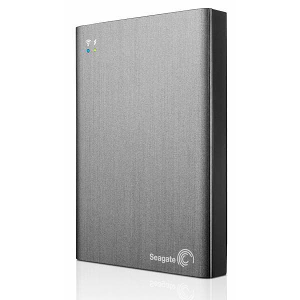 Внешний жесткий диск 2TB Seagate STCV2000200 Wireless Plus 2.5", USB 3.0, Wi-Fi Черный