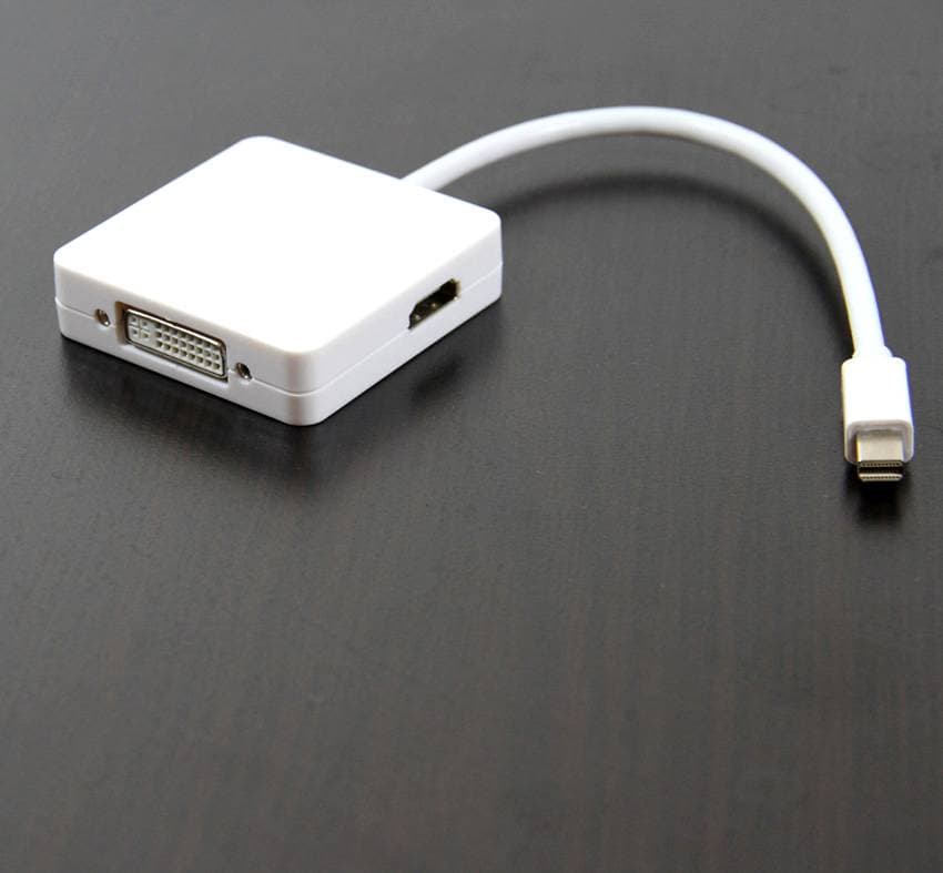 Кабель-переходник mini DP-->DP/HDMI/DVI Телеком (TA554)