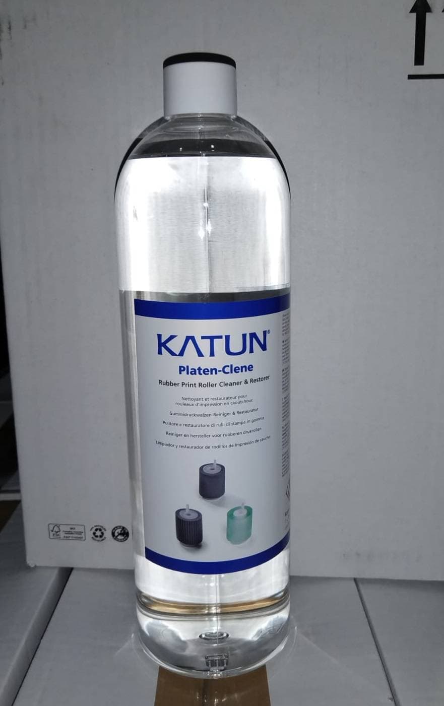 NEW Средство для очистки и восстановления резиновых поверхностей Platenclene (Katun) флакон/1л.