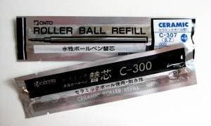 Стержень Refiller CS-307/C-307 for KC-10A, KB-20WN with blue ink ball diameter 0.7 mm