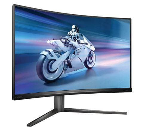 МОНИТОР 32" PHILIPS 32M2C5500W/00 Black (VA, изогнутый, 2560x1440, 240Hz, 0.5 ms, 178°/178°, 500 cd/m, 4000:1, +2xHDMI)