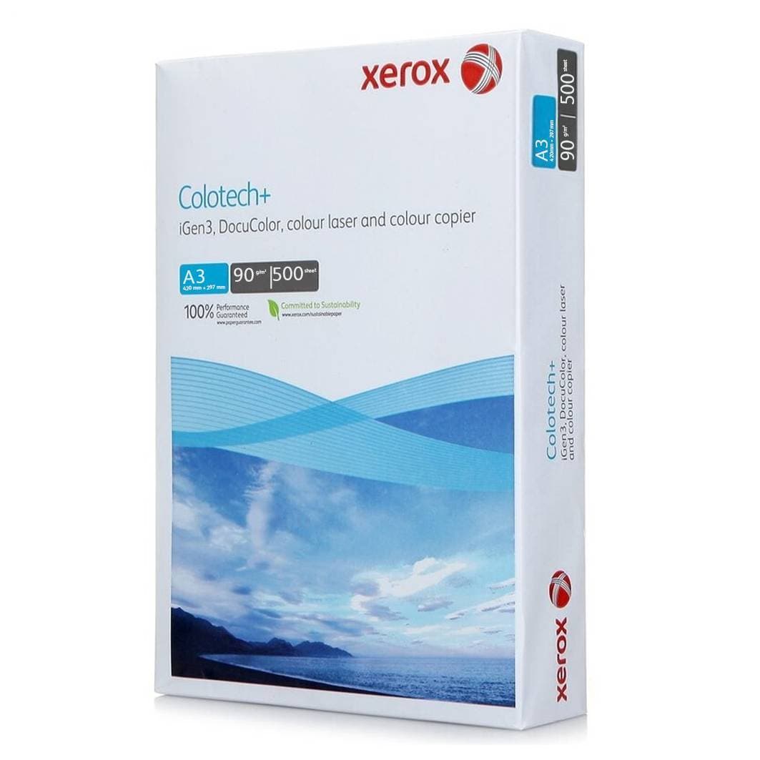 Бумага XEROX Colotech Plus Blue 90 A3 Грузить кратно 5шт. см. 180112657