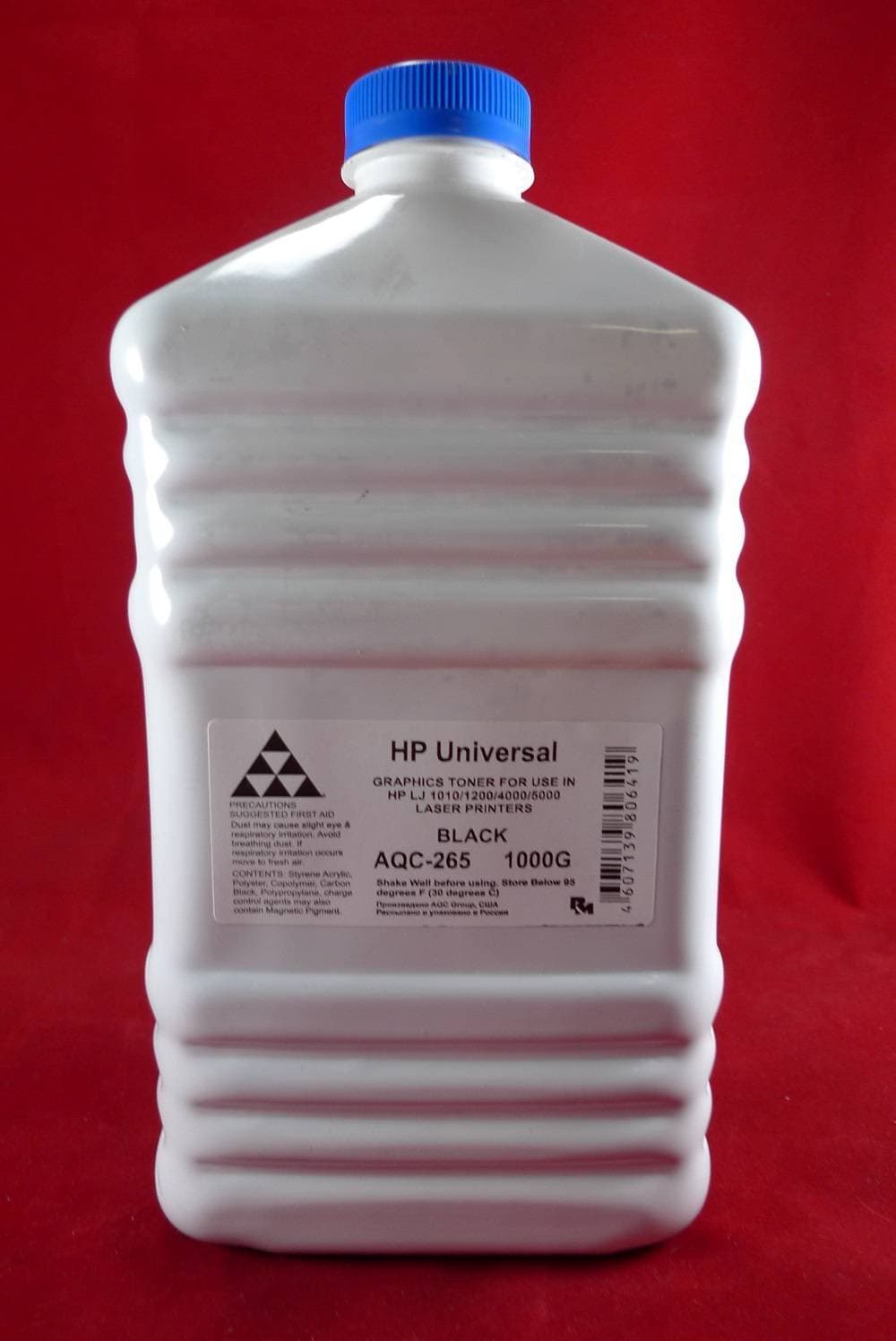 Тонер для картриджей Universal Q2612A/X,C7115A/X,Q5949A/X,Q7553A/X,CE505A/X,CF280A/X (кан. 1кг) AQC-США фас.Россия