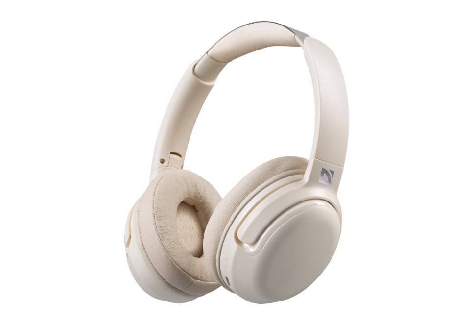 Defender Беспроводная гарнитура FreeMotion B475 бежевый, ANC, Bluetooth.