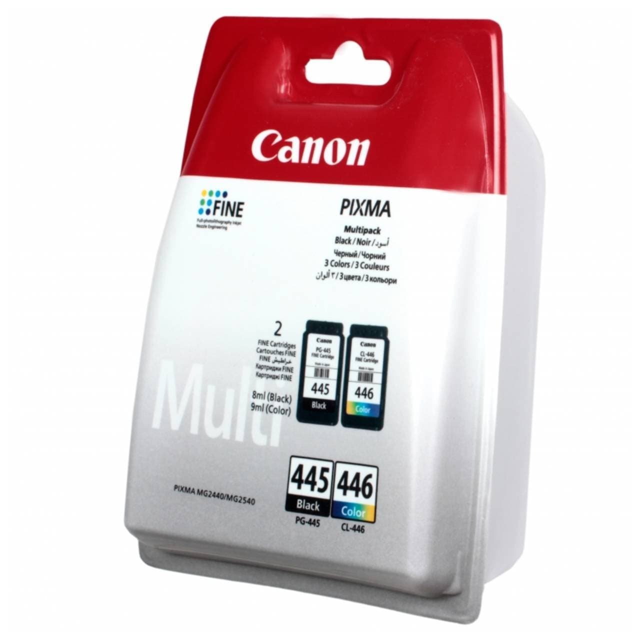 Набор картриджей Canon PG-445 + CL-446 Multi Pack для PIXMA MG2540,MG2440 (ориг.) 8283B004