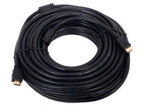 Кабель HDMI 19M/M ver:1.4+3D, 25m, позолоченные контакты, 2 фильтра, VCOM.