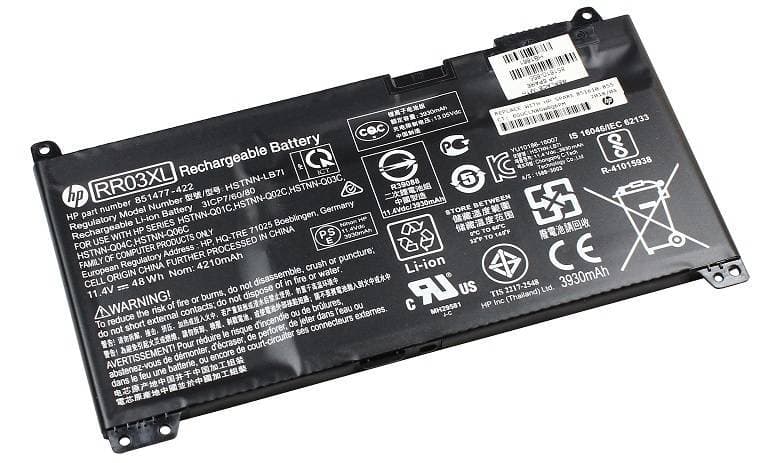 Батарея для HP ProBook 430 G4/430 G5/440 G4/440 G5/450 G4/450 G5/470 G4/470 G5 (851610-850/HSTNN-LB7I/RR03XL) 48Wh 3cell
