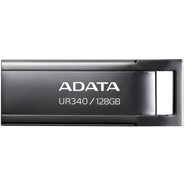 Флешка USB ADATA UR340 (AROY-UR340-128GbK), 128Gb, USB 3.2, R/W 100/30, черный