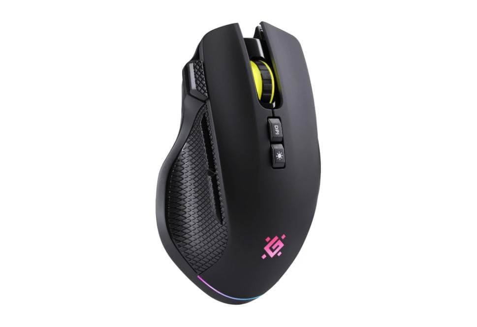 Defender Игровая мышь беспроводная Immortal GM-421 чер,8D,10000dpi,3в1,400mAh,RGB