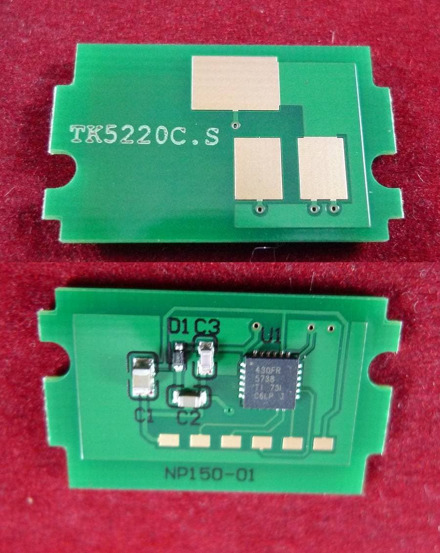 ELP-CH-TK5220C Чип для Kyocera Ecosys P5021cdn/M5521cdn (TK-5220C) Cyan, 1.2K ELP