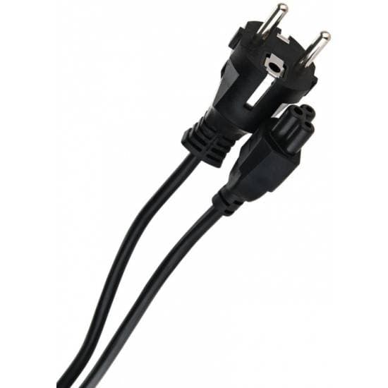 Кабель питания для ноутбуков 3m, 3-pin, с заземлением, 220V (Европейский стандарт)