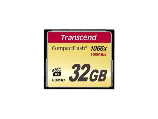 Карта памяти 32GB Compact Flash Transcend 1000x (TS32GCF1000)