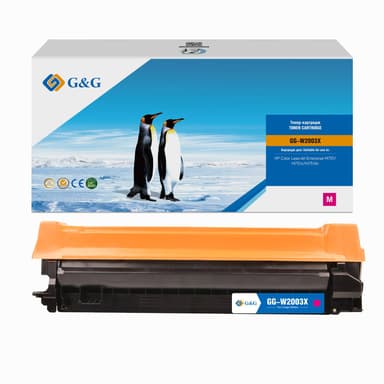 Картридж G&G, аналог HP GG-W2003X пурпурный 28k с чипом